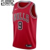 Dres Chicago Bulls Nikola Vucevic 9 Nike 2022-23 Icon Edition Crvena Swingman - Dječji